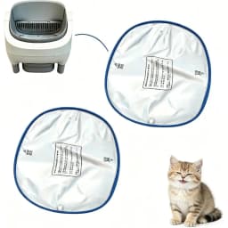 New Open-Type Automatic Cat Litter Box with Tuya Control, Replaceable Waterproof Mat, Cat Litter Box Base, Soft Cat Litter Tray