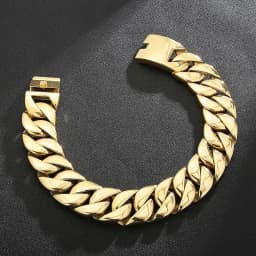 Kalen 20mm/31mm Punk Men's Women's Stainless Steel Necklace Heavy Larger Necklace Curb Cuban Chain Choker Jewelry 40/42cm Length