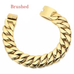 Kalen 20mm/31mm Punk Men's Women's Stainless Steel Necklace Heavy Larger Necklace Curb Cuban Chain Choker Jewelry 40/42cm Length