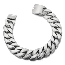 Kalen 20mm/31mm Punk Men's Women's Stainless Steel Necklace Heavy Larger Necklace Curb Cuban Chain Choker Jewelry 40/42cm Length
