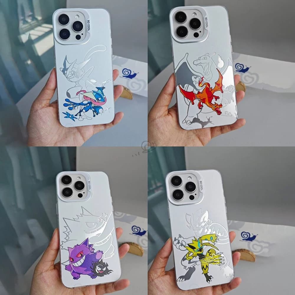 New Cool G-Gengars Phone Case For Pokemons iPhone 17 16e 16 15 14 13 12 11 mini Pro Max X XR 8 7 Air Plus Anti Fall Matte Cover