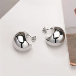 KOTiK 2024 Hot Sale Fashion Metal Drop Earrings for Woman Vintage Hoop Earring Trend Classic Party Wedding Pendant Jewelry Gift