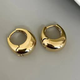 KOTiK 2024 Hot Sale Fashion Metal Drop Earrings for Woman Vintage Hoop Earring Trend Classic Party Wedding Pendant Jewelry Gift