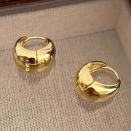 KOTiK 2024 Hot Sale Fashion Metal Drop Earrings for Woman Vintage Hoop Earring Trend Classic Party Wedding Pendant Jewelry Gift