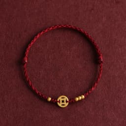 Lucky Red Rope Bracelet Women Men Couple Bangles Lucky Clover Bracelet Adjustable Handmade DIY Friendship Gift