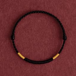 Lucky Red Rope Bracelet Women Men Couple Bangles Lucky Clover Bracelet Adjustable Handmade DIY Friendship Gift