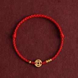 Lucky Red Rope Bracelet Women Men Couple Bangles Lucky Clover Bracelet Adjustable Handmade DIY Friendship Gift