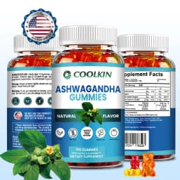 Ashwagandha Gummies - Enhance Physical Strength and Endurance Relieve Stress and Anxiety Improve Sleep Quality Antioxidant