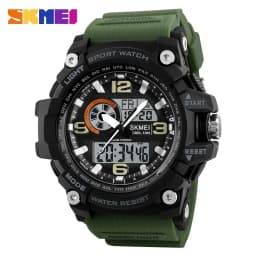 SKMEI 1283 Military Digital Quartz Watch for Men Waterproof Sport Mens Electronic Shockproof Wristwatches LED Clock 1637 Reloj