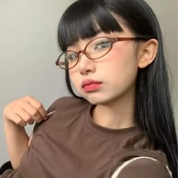 Japanese Korean Small Oval Frame Glasses Women Retro Harajuku Eyeglasses Clear Spectacle Blue Light Blocking Eyewears