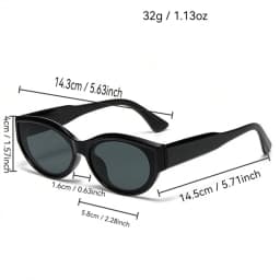 1/4pcs New Fashion Casual Cat Eye Sunglasses Vintage Brand Designer Sun Glasses Female Multi Color Eyewear UV400 Gafas De Sol