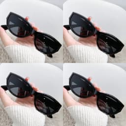 1/4pcs New Fashion Casual Cat Eye Sunglasses Vintage Brand Designer Sun Glasses Female Multi Color Eyewear UV400 Gafas De Sol