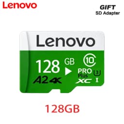 Lenovo Memory Card High Endurance Video Monitoring TF Card 64GB 128GB 512GB Golden Micro TF SD Card For SmartPhone Camera Drones