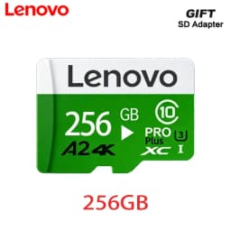 Lenovo Memory Card High Endurance Video Monitoring TF Card 64GB 128GB 512GB Golden Micro TF SD Card For SmartPhone Camera Drones