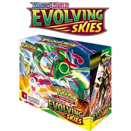 2026 TCG Sword & Shield Evolving Skies Booster Box 36 Packs Trading Card Game Collection Cards Toy for Kids Gift