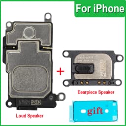 Loudspeaker + Earpiece Speaker For Iphone SE 7 8 PLUS X XR XS 11 12 13 Pro MAX Lound Speaker Ringer Inner Buzzer Flex Cable
