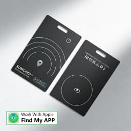 New Wireless Charging Tracking Location Wallet Tracker Card Waterproof GPS Locator Work with Apple Find My App Bluetooth Tracker