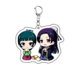 Kawaii The Apothecary Diaries Character Acrylic Keychain Accessories Cartoon Cute Charms Backpack Ornament Car Ke Ring Gifts Toy