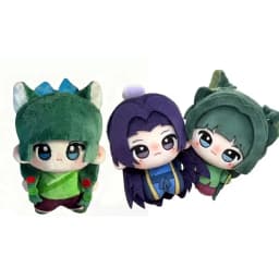 10CM Genuine Anime The Apothecary Diaries Kusuriya No Hitorigoto Maomao Jinshi Renshi Plush Doll Stuffed Toy Plush Pendant