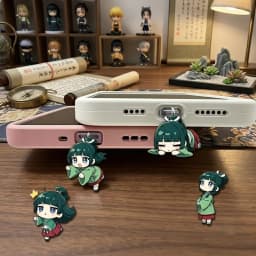 The Apothecary Diaries Maomao 3cm Acrylic Pendant Charging Port Dust Plug Anti Dust Earphone Hole Decor Charms Anime Fan Gifts