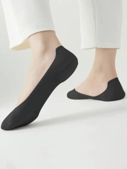 Women Boat Sock Plantar Fasciitis Shoes Insole Socks Insoles for Feet Shock Absorbing Shoe Sole Invisible Non Slip Shoe Pads