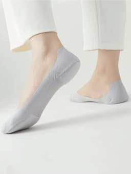 Women Boat Sock Plantar Fasciitis Shoes Insole Socks Insoles for Feet Shock Absorbing Shoe Sole Invisible Non Slip Shoe Pads