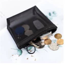1PCS Women Men Necessary Cosmetic Bag Transparent Travel Organizer Fashion Small Large Black Toiletry Bags Makeup Pouch