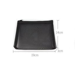 1PCS Women Men Necessary Cosmetic Bag Transparent Travel Organizer Fashion Small Large Black Toiletry Bags Makeup Pouch