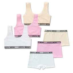 Teenager Girls Lingerie Underwear Sets Kids Students Sports Training Bras Vest+Panties Young Children Puberty Brassiere Panties