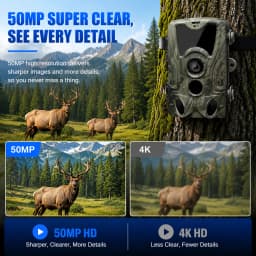 Suntekcam Hunting Camera 20MP 1080P IP65 Night Vision Trail Cameras Waterproof Wildlife Photo Trap Surveillance Cams HC801A