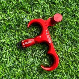 360 Degree 3 Finger 4 Finger Aluminum Alloy Thumb Trigger Grip Finger Bow Release Aids Adjustable Caliper Archery Compound bow