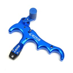 360 Degree 3 Finger 4 Finger Aluminum Alloy Thumb Trigger Grip Finger Bow Release Aids Adjustable Caliper Archery Compound bow