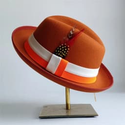 Caramel Retro Men's Fedora Spring Hat Unisex Men's Bow Women's Curved Brim Wide Brim Sun Hat Straw Hat Beach Hat sombrero hombre