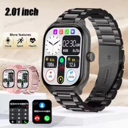 Smartwatch Men Dial to Answer Calls Calorie Tracking Heart Rate Blood Oxygen Monitoring Bluetooth Smart Watches Women Pk HT30