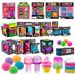 Needoh Cube Drip Fidget Sensory Toy Maltose TPR Mello Mallo Snow Ball Press Doh Change Color Relief Anxiety Focus Calm Down Gift