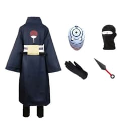 Anime Peripheral Naruto Clothing Student Version Xiao Organization Obito Cosplay Costume White Mask Cosplay Costume