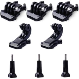For GoPro Hero 13 12 11 10 9 J Hook Buckle Torso Helmet Mount Base For Insta 360 X5 X6 DJI Action 6 4 5 Pro OSMO 360 Accessories