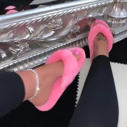 Winter Women House Slippers Faux Fur Warm Flat Shoes Female Slip Home Ladies Slippers Size 36-43 Wholesale