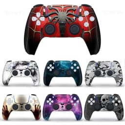 Protective Decal Skin for PS5 Controller Gamepad Full Protection Sticker for PlayStation 5 Joystick for PS5 Accessories
