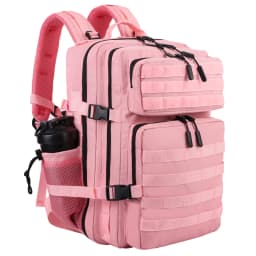 LHI 45L/35L/25L Tactical Backpack for Men and Women Waterproof Athlete Gym Outdoor Bag Travel Hiking Rucksack with Bottle Holder