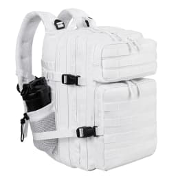 LHI 45L/35L/25L Tactical Backpack for Men and Women Waterproof Athlete Gym Outdoor Bag Travel Hiking Rucksack with Bottle Holder