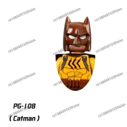 BEAST KINGDOM Clown Ivy Batman Harley Quinn Catwoman Robin Bricks Cartoon Character building block Birthday Present PG129