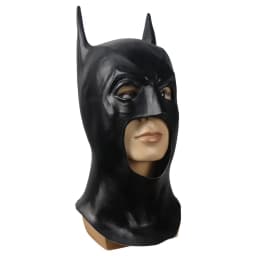 Bat Mask Headgear Latex Material Adult Halloween Cosplay Props Bruce Wayne Full Head Mask Masquerade Camouflage Party Costume