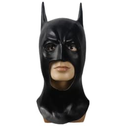 Bat Mask Headgear Latex Material Adult Halloween Cosplay Props Bruce Wayne Full Head Mask Masquerade Camouflage Party Costume
