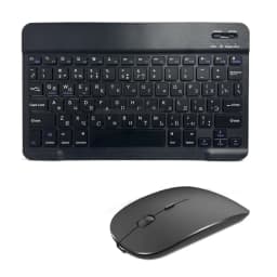 Wireless Keyboard Spanish French Azerty Russian Korean With N Mini Bluetooth For iPad Mac Tablet PC Phone Cell Laptop And Mouse