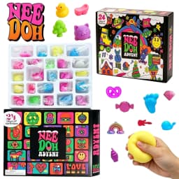 2026 NeeDoh Advent Calendar Gift for Teens 24 Day 3D PVC Dolls Countdown Christmas 2026 New Year Surprise Gifts