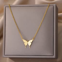 Women's Viking Rune Necklace Gold Color Stainless Steel Y-Shaped Pendant Choker Collars Minimalist Jewelry Fashion Lovers Gifts