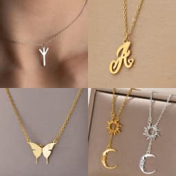 Women's Viking Rune Necklace Gold Color Stainless Steel Y-Shaped Pendant Choker Collars Minimalist Jewelry Fashion Lovers Gifts