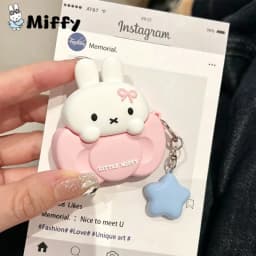 Miffy Earphone Case Miffy Cartoon Silicone AirPods S3/4Pro 2/3 Earphone Case