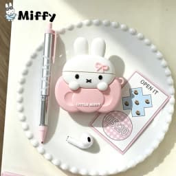 Miffy Earphone Case Miffy Cartoon Silicone AirPods S3/4Pro 2/3 Earphone Case